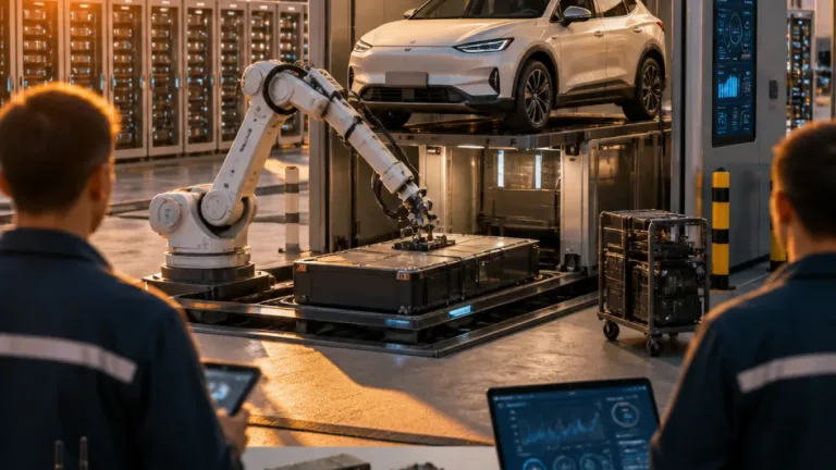 CATL e BAIC puntano a un milione di auto con batterie intercambiabili