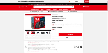 Prenotazioni Nintendo Switch 2