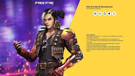codici free fire